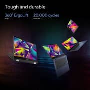 ASUS VivoBook Go 14 Flip (2021) Laptop - Intel Celeron-N4500 / 14inch FHD / 4GB RAM / 128GB SSD / Shared Intel UHD Graphics / Windows 11 Home / English & Arabic Keyboard / Blue / Middle East Version - [TP1400KA-BZ056WS]