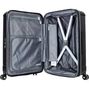 American Tourister 1 Pc Durable Technum Next Luggage Trolley Case Diamond Black - 251-2501-004512