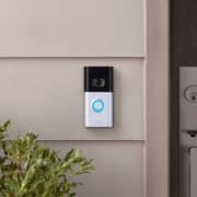 Ring Video Doorbell 4 Smart Wi-fi Video Doorbell - Wired/battery Operated - Satin Nickel