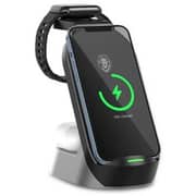 Green Lion 4 In 1 Fast Wireless Charger Black/White