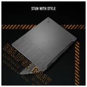 ASUS TUF Gaming F17 Gaming Laptop - 11th Gen Core i7 2.3GHz 16GB 512GB 4GB Win11Home 17.3inch FHD 144Hz Eclipse Grey Nvidia GeForce RTX 3050Ti FX706HEB HX085W (2022) Middle East Version