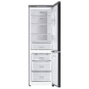 Samsung  BESPOKE 1.85m Fridge Freezer 350L With Top & Bottom Glam White Panel
