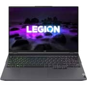 Lenovo Legion 5 Pro (2021) Gaming Laptop - AMD Ryzen 7-5800H / 16inch WQXGA / 1TB SSD / 32GB RAM / 6GB NVIDIA GeForce RTX 3060 Graphics / Windows 11 Home / English & Arabic Keyboard / Storm Grey / Middle East Version - [82JQ00H9AX]