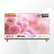 Nobel NTV43FHD FHD Smart Television 43inch (2023 Model)