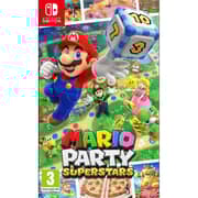 Nintendo Switch V2 32GB Neon Blue/Red Middle East Version + Mario Party Superstars Game + Starlink + Accessory