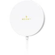 Smart Premium Magnetic 2 In 1 Wireless Charger White