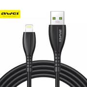 Awei Cl-115l Data Cable For Lightning 2.4a Fast Charger
