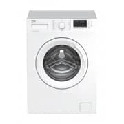Beko 7kg Front Load Washing Machine, 1200 RPM, 15 Programs, Quick Wash 14/28 Min, White - WTV7612BW