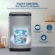 Beko 12 kg Top load washing, 10 Programmes, Air Dry, Stainless Steel drum, Silver colour, WTL120S