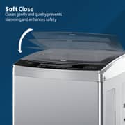 Beko 12 kg Top load washing, 10 Programmes, Air Dry, Stainless Steel drum, Silver colour, WTL120S