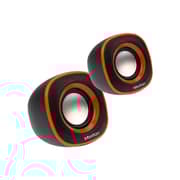 Meetion Keyboard Mouse and Speaker 3 in 1 Combo Pack Black/Orange