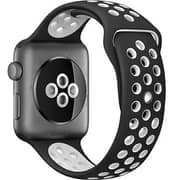 FITIT Silicon Sport Band Compatible with Apple Watch Band 38mm 40mm 41mm for Women Men,Soft Silicone Breathable Wristband Replacement Strap for iWatch Ultra 2 SE Series 3 and above