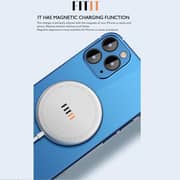 Fitit Magsafe Magnetic Charger Glass Finish White
