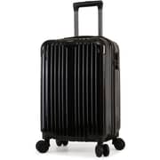 Stargold Sg-tpc35 Abs+pc Material Trolley Luggage With Number Lock, Black- 20 Inches.