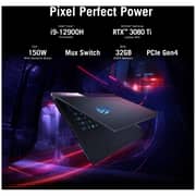 Asus ROG 2022 Strix Scar 17 G733ZX-LL019W Gaming Laptop – Core i9-12900H Processor 2.5 GHz 2TB 32GB NVIDIA GeForce RTX 3080 Ti with 16GB 17.3inch WQHD 240Hz Win11 Home