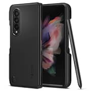Spigen Thin Fit P Designed For Samsung Galaxy Z Fold 3 5g Case Cover (2021) - Black (s-pen Not Included)