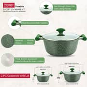 Prestige Granite Non-Stick Aluminium Essentials 7Pcs Set PR80960