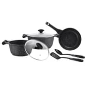 Prestige Granite Non-Stick Aluminium Essentials 7Pcs Set PR80962