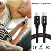Max & Max USB-C To USB-C Cable 2m Black