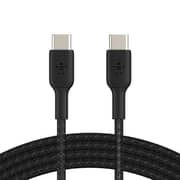 Belkin BoostCharge E Braided USB-C To USB-C Cable 1m Black