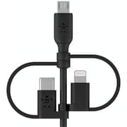 Belkin 3-in-1 Boost Charge Universal Cable 1m Black