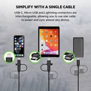 Belkin 3-in-1 Boost Charge Universal Cable 1m Black