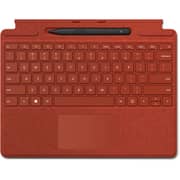Microsoft Surface Pro Signature Keyboard with Slim Pen 2 Red
