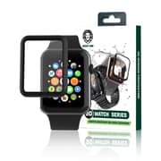 Green Lion 3d Hd Glass Screen Protector For Apple Watch 45mm - Black