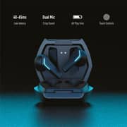 Porodo PDX415BK Wireless In Ear Gaming Earbuds Black