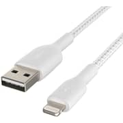 Belkin Braided Lightning Cable 2m White