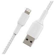 Belkin Braided Lightning Cable 2m White