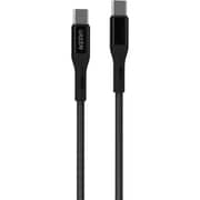 Green Lion Green Braided USB-C To USB-C Cable 1.2m Black
