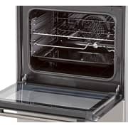 Milton Ceramic Cooker With Fan Oven & Full Safety Silver, Size 60x60 Cm - Made In Turkey Model Fs6060vtc-s, 1 Year Warranty