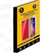 Clear Touch 2608 Clear Hard Case For Mobile W/Screen Protector