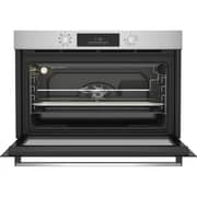 Beko 90cm Built-in Electric Oven, 8 Functions, 108L, Steamaid, SteamShine Cleaning, Digital Touchcontrol, A Rating, Stainless Steel - BBWMT13300BS
