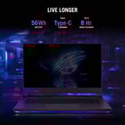 ASUS ROG Strix G15 (2020) Gaming Laptop - AMD Ryzen 7-4800H / 15.6inch FHD / 16GB RAM / 1TB SSD / 4GB NVIDIA GeForce RTX 3050 Ti Graphics / Windows 11 Home / English & Arabic Keyboard / Eclipse Grey / Middle East Version - [G513IE-HN006W]