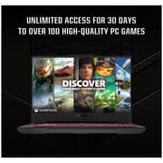 ASUS TUF A15 (2022) Gaming Laptop - AMD Ryzen 7-6800H / 15.6inch FHD / 16GB RAM / 512GB SSD / 4GB NVIDIA GeForce RTX 3050 Graphics / Windows 11 Home / English & Arabic Keyboard / Jaeger Grey / Middle East Version - [FA507RC-HN018W]