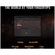 ASUS TUF A15 (2022) Gaming Laptop - AMD Ryzen 7-6800H / 15.6inch FHD / 16GB RAM / 512GB SSD / 4GB NVIDIA GeForce RTX 3050 Graphics / Windows 11 Home / English & Arabic Keyboard / Jaeger Grey / Middle East Version - [FA507RC-HN018W]