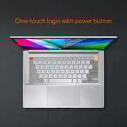 ASUS Vivobook Pro 14X M7400QE-OLED0R7W Creator Laptop - Ryzen 7 3.2GHz 16GB 1TB 4GB Win11 14inch OLED White English/Arabic Keyboard