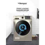 Bompani Front Load 8kg Washer / 6kg Dryer Silver - BO5283BI8500SS