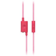 Motorola Moto JR 200 Wired Over Ear Headset Pink