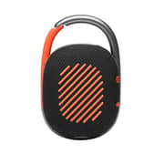 JBL Clip4 Wireless Portable Speaker Black/Orange