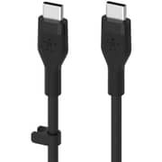 Belkin Boost Charge Flex USB-C To USB-C Silicone Cable 1m Black