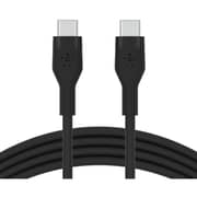 Belkin Boost Charge Flex USB-C To USB-C Silicone Cable 1m Black