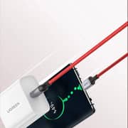 Ugreen US294 1M USB-C to USB-C Nickel Plated Fast Charging Cable – Red