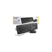 Budi G11 Wired Keyboard And Mouse Desktop Kit Usb
