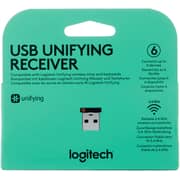 Logitech USB Unifying Receiver USB Receiver Black