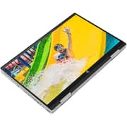 HP Pavilion x360 14 2 in 1 Laptop - 11th Gen Core i7 2.90GHz 16GB 512GB Shared Win11Home 14inch FHD Silver English/Arabic Keyboard DY1001NE 63P70EA (2022) Middle East Version