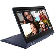 Lenovo IdeaPad Flex 3 (2019) 2-in-1 Laptop - Intel Pentium Silver-N5030 / 11.6inch HD / 128GB SSD / 4GB RAM / Shared Intel UHD Graphics 605 / Windows 11 Home S Mode / English & Arabic Keyboard / Abyss Blue / Middle East Version - [82B2005QAX]
