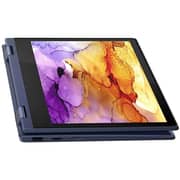 Lenovo IdeaPad Flex 3 (2019) 2-in-1 Laptop - Intel Pentium Silver-N5030 / 11.6inch HD / 128GB SSD / 4GB RAM / Shared Intel UHD Graphics 605 / Windows 11 Home S Mode / English & Arabic Keyboard / Abyss Blue / Middle East Version - [82B2005QAX]